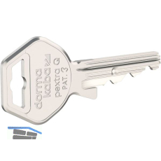 DORMAKABA Mehrschl�ssel pextra Q, bei Erstlieferung mit Zylinder