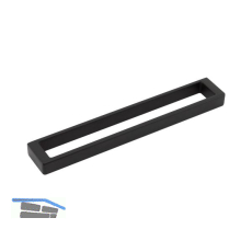 Griff Cubico LA 192 mm, Breite 201 mm, ZN schwarz matt