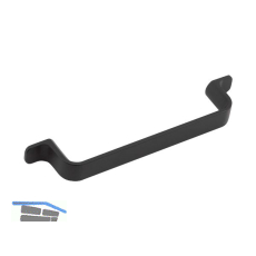 Griff Rio LA 128 mm, Breite 164 mm, ZN schwarz matt