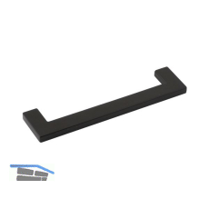 Griff Flat LA 128 mm, Breite 142 mm, ZN schwarzbraun