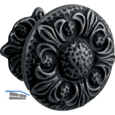 Knopf Faial � 33 mm, Tiefe 24 mm, ZN eisenf�rbig br�niert