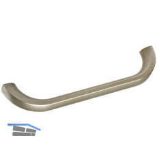 Griff Insula LA 128 mm, Breite 141 mm, Zinkdruckguss vernickelt matt