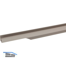 Griffleiste Prego L�nge 1195 mm, Aluminium Edelstahl Effekt