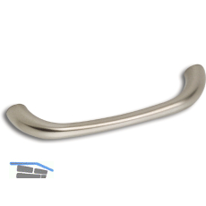 Griff Limnos LA 96 mm, Breite 108 mm, Zinkdruckguss vernickelt matt