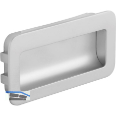 Muschelgriff Atauro Breite 110 mm, Einlassma� 103 x 49 mm, ZN verchromt matt