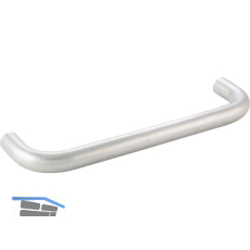 B�gelgriff Aldabra 20 mm LA 250 mm, Gewinde M8, Aluminium roh