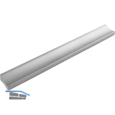 Griff Alto LA 128 mm , Breite 154 mm, Aluminium natur eloxiert