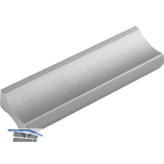 Griff Alto LA 160 mm , Breite 186 mm, Aluminium natur eloxiert