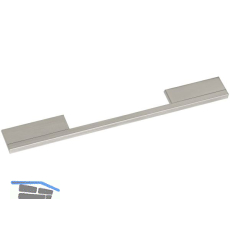 Griff Adanos LA 160/256 mm, Breite 284 mm, Aluminium Edelstahl Effekt