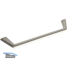 M�belgriff TRACE Lochabstand 160, Breite 168 mm, Zinkdruckguss Edelstahl Effekt
