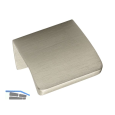 Griffleiste Edge Straight LA 20 mm, L�nge 40 mm, Aluminium Edelstahl Effekt
