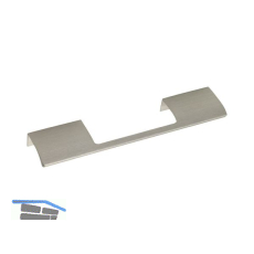 Griffleiste Edge Urban LA 2 x 32 mm, L�nge 200 mm, Aluminium Edelstahl Effekt