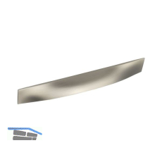 Griff Wrap LA 128 mm, Breite 190 mm, ZN Edelstahl Effekt