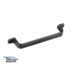 Griff Rio LA 128 mm, Breite 164 mm, ZN antik grau