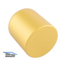 M�belknopf Mini R � 25, Tiefe 28 mm, Zinkdruckguss gold matt lackiert