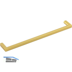 Griff Basic LA 128 mm, Breite 136 mm, Zinkdruckguss gold matt lackiert