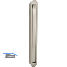 Klapphaken Mitnal zum Einlassen - 4 Haken, H�he 140 mm, ZN Edelstahl Effekt