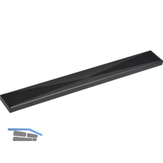 M�belgriff Abia LA 160 mm, Breite 202 mm, Zinkdruckguss schwarz matt