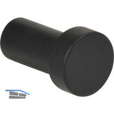 Mantelhaken Boros � 18 mm, Stahl schwarz matt