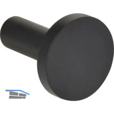 Mantelhaken Boros � 30 mm, Stahl schwarz matt