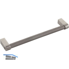 Griff Regular 2 LA 192, Breite 206 mm, Edelstahl ger�ndelt