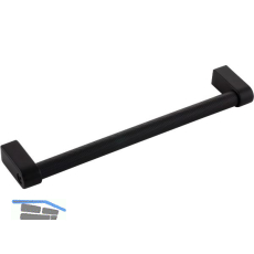 Griff Regular 2 LA 192, Breite 206 mm, Edelstahl ger�ndelt schwarz