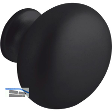 Knopf Comprido � 32 mm, Tiefe 26,5 mm, ZN schwarz matt
