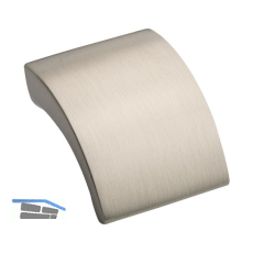 Knopf Terra Breite 30 mm, Tiefe 25 mm, ZN Edelstahl Effekt