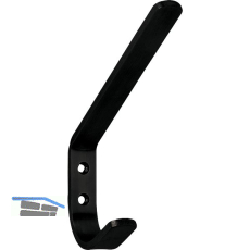 Huthaken Macoba Breite 18 mm, H�he 165 mm, Eisen schwarz matt