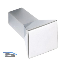 Knopf Flora Breite 15 mm, Tiefe 24 mm, ZN verchromt poliert