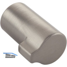 M�belknopf Scope � 16, H�he 20, Tiefe 30 mm, Zinkdruckguss Edelstahl Effekt