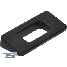 Griff Cabras LA 32 mm, Breite 54 mm, Zinkdruckguss schwarz matt