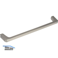 M�belgriff Prigot Lochabstand 160, Breite 170 mm, Zinkdruckguss Edelstahl Effekt