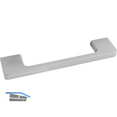 Griff Nestor LA 128 mm, Breite 140 mm, ZN verchromt matt