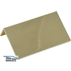 Griffleiste Crevan LA 48 mm, L�nge 70 mm, Aluminium vermessingt poliert