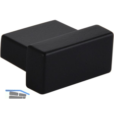 Knopf Fisolo Breite 29 mm, Tiefe 24 mm, ZN schwarz matt