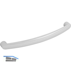 M�belgriff Santiago LA 128 mm, Breite 137 mm, Zinkdruckguss verchromt poliert