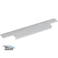 Griffleiste TRIM L�nge 145 mm, Aluminium Edelstahl Effekt