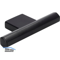 Griff Baris LA 16 mm, Breite 75 mm, Zinkdruckguss schwarz matt