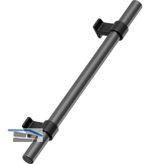 M�belgriff Bond LA 320 mm, Breite 410 mm, Aluminium/ZN, gun-metal/schwarz matt
