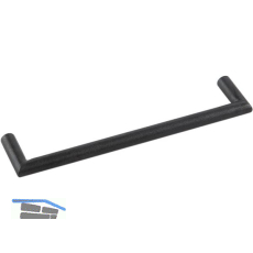 M�belgriff Davos LA 160 mm, Breite 170 mm, Schwarzstahl ge�lt