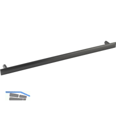 M�belgriff Flow Breite 356 mm, LA 320 mm, Zinkdruckguss, gun-metal