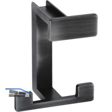 Huthaken Doradus Breite 70 mm, H�he 92 mm, ZN eisenf�rbig geb�rstet matt