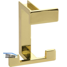 Huthaken Doradus Breite 70 mm, H�he 92 mm, ZN vermessingt poliert