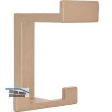 Huthaken Doradus Breite 70 mm, H�he 92 mm, ZN champagne