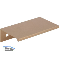 Griffleiste Crevan LA 48 mm, L�nge 70 mm, Aluminium champagner