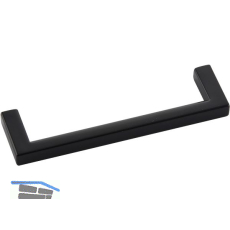 Griff Macha LA 96 mm, Breite 104 mm, ZN schwarz matt