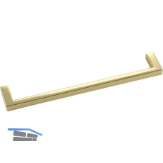 Griff Macha LA 192 mm, Breite 200 mm, ZN vermessingt poliert