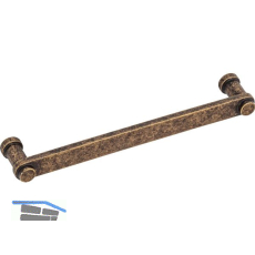M�belgriff Pillar Breite 175 mm, Zinkdruckguss Messing antik