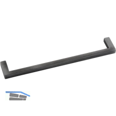 Griff Macha LA 320 mm, Breite 328 mm, ZN eisenf�rbig geb�rstet matt